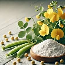 Native pea starch and besan ingredient